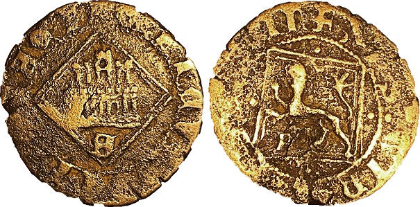 Tipo 8. Blanca enriqueña del Ordenamiento de Segovia de 1471, con letra “P” Sin Coronar - Imagen 12