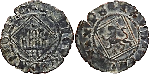 Tipo 8. Blanca enriqueña del Ordenamiento de Segovia de 1471, con letra “P” Sin Coronar - Imagen 19