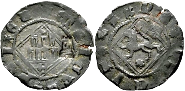 Tipo 8. Blanca enriqueña del Ordenamiento de Segovia de 1471, con letra “P” Sin Coronar - Imagen 24