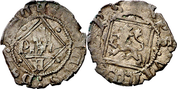 Tipo 8. Blanca enriqueña del Ordenamiento de Segovia de 1471, con letra “P” Sin Coronar - Imagen 4