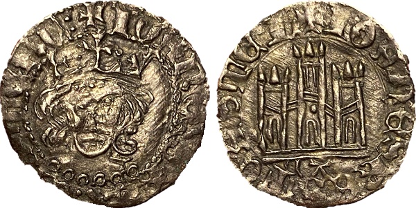 Tipo 8. Dinero coronado de frontera con busto de frente - Imagen 5