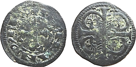 Tipo 8. Dinero fernandino de las Cuatro Cabezas de León - Imagen 5