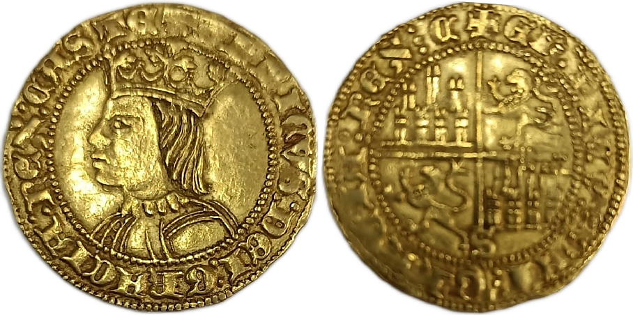 Tipo 8. Dobla de busto de a 35 maravedís - Imagen 1