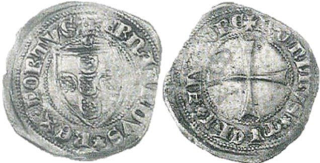 Tipo 8. Medio Tornés de Escudo y Cruz - Imagen 15