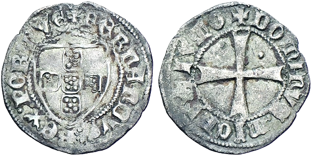 Tipo 8. Medio Tornés de Escudo y Cruz - Imagen 22