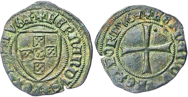 Tipo 8. Medio Tornés de Escudo y Cruz - Imagen 23