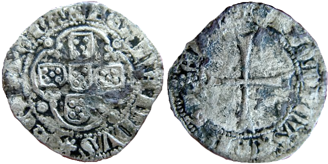 Tipo 8. Medio Tornés de Escudo y Cruz - Imagen 28