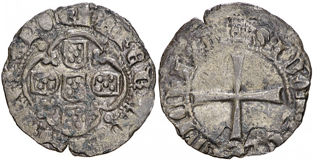 Tipo 8. Medio Tornés de Escudo y Cruz - Imagen 30