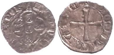 Tipo 8. Medio Tornés de Escudo y Cruz - Imagen 31