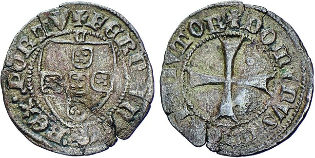 Tipo 8. Medio Tornés de Escudo y Cruz - Imagen 9