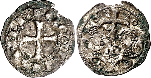 Tipo 81. Meaja de los Bustos Afrontados con lema “Iacobi Ap´li” - Imagen 2