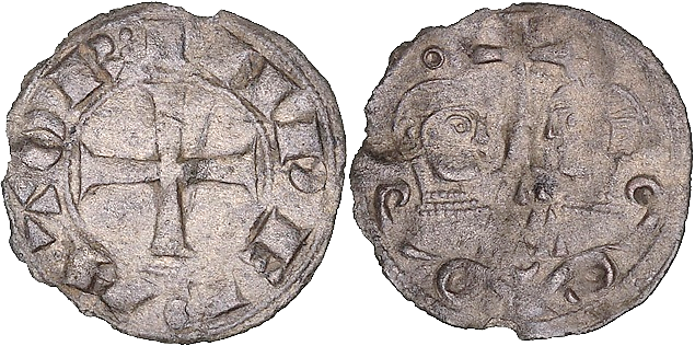 Tipo 82. Dinero de los Bustos Afrontados con lema “Inperator” - Imagen 4