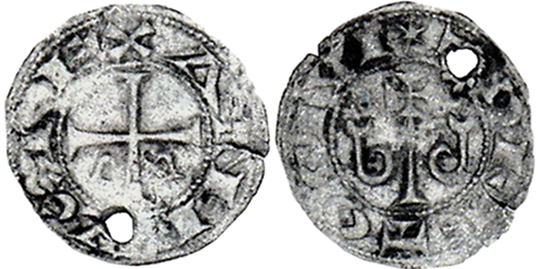 Tipo 9. Dinero de los Símbolos Baculares Indescifrados - Imagen 4