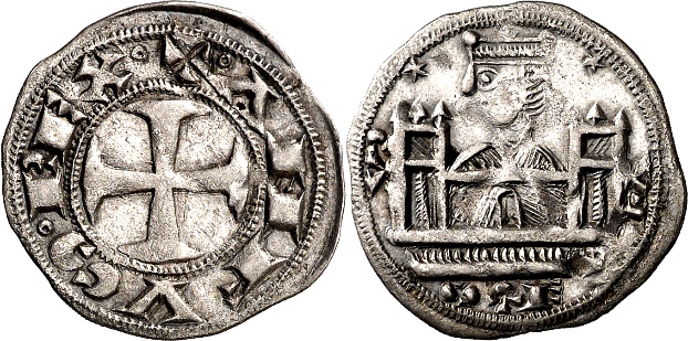 Tipo 9. Dinero de réplica del “Rex Caput Castellae” - Imagen 10