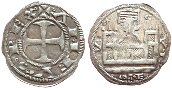 Tipo 9. Dinero de réplica del “Rex Caput Castellae” - Imagen 19