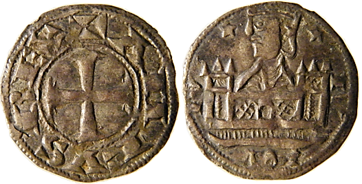 Tipo 9. Dinero de réplica del “Rex Caput Castellae” - Imagen 4