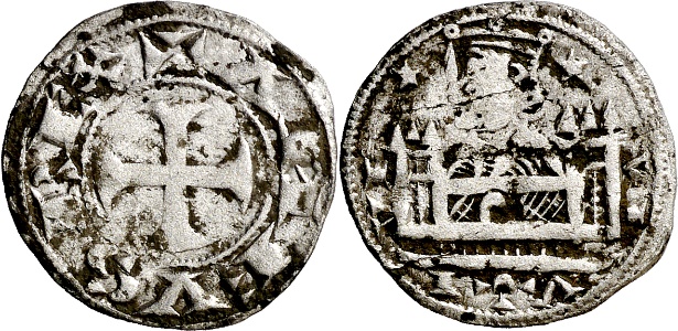 Tipo 9. Dinero de réplica del “Rex Caput Castellae” - Imagen 6