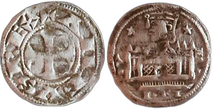 Tipo 9. Dinero de réplica del “Rex Caput Castellae” - Imagen 8