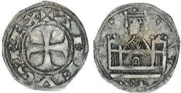 Tipo 9. Dinero de réplica del “Rex Caput Castellae” - Imagen 9