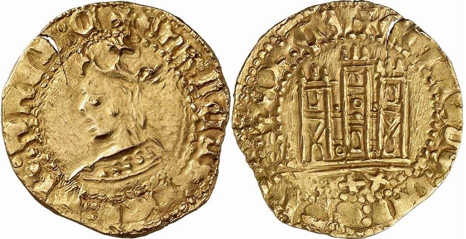 Tipo 9. Dobla de busto de a 20 maravedís - Imagen 1