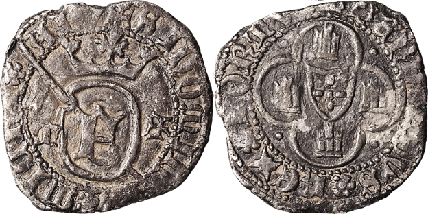 Tipo 9. Grave con inicial “F” coronada en blasón - Imagen 11