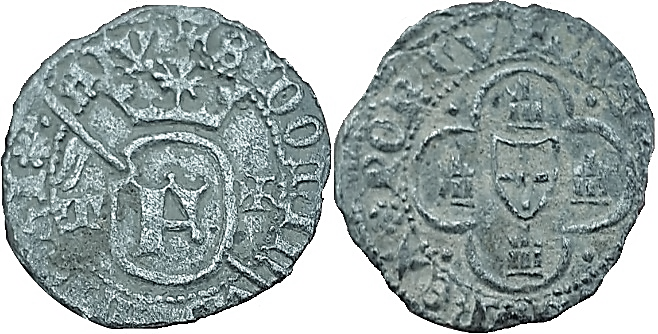 Tipo 9. Grave con inicial “F” coronada en blasón - Imagen 14