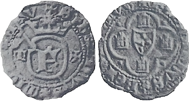 Tipo 9. Grave con inicial “F” coronada en blasón - Imagen 15