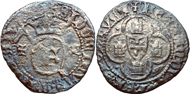 Tipo 9. Grave con inicial “F” coronada en blasón - Imagen 19