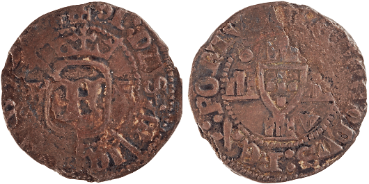 Tipo 9. Grave con inicial “F” coronada en blasón - Imagen 25