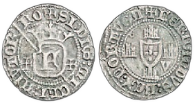 Tipo 9. Grave con inicial “F” coronada en blasón - Imagen 39