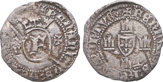 Tipo 9. Grave con inicial “F” coronada en blasón - Imagen 7