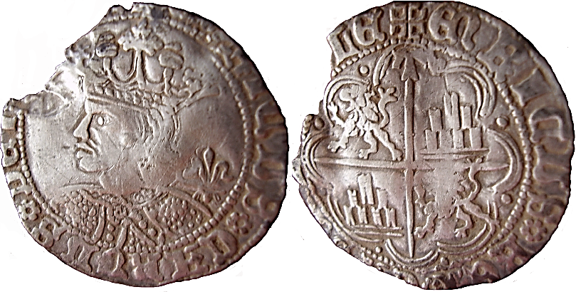 Tipo 9. Real de plata con el Busto de perfil del rey - Imagen 107