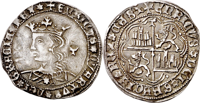 Tipo 9. Real de plata con el Busto de perfil del rey - Imagen 109