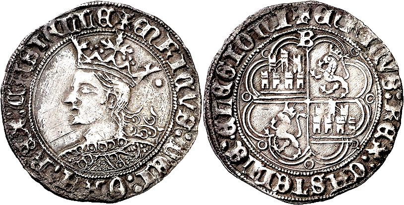 Tipo 9. Real de plata con el Busto de perfil del rey - Imagen 11