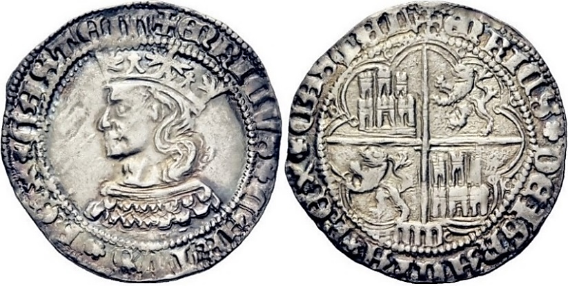 Tipo 9. Real de plata con el Busto de perfil del rey - Imagen 117