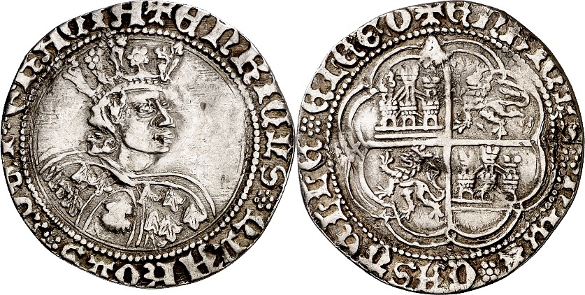 Tipo 9. Real de plata con el Busto de perfil del rey - Imagen 170