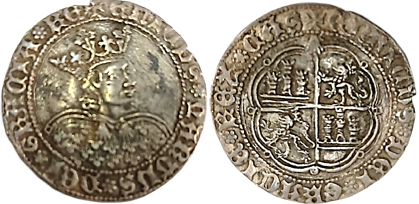 Tipo 9. Real de plata con el Busto de perfil del rey - Imagen 172