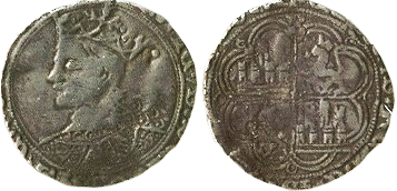 Tipo 9. Real de plata con el Busto de perfil del rey - Imagen 181