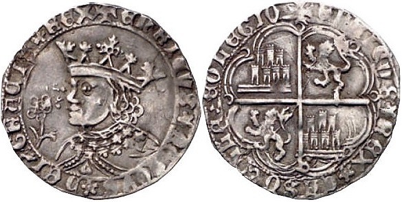 Tipo 9. Real de plata con el Busto de perfil del rey - Imagen 68