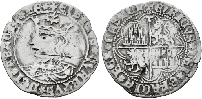 Tipo 9. Real de plata con el Busto de perfil del rey - Imagen 71