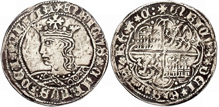 Tipo 9. Real de plata con el Busto de perfil del rey - Imagen 81