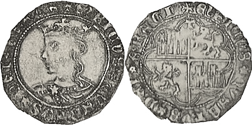 Tipo 9. Real de plata con el Busto de perfil del rey - Imagen 94