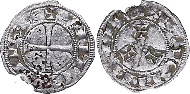 Tipo 93. Dinero de la Primera Emisión alfonsina de “Sahagún” - Imagen 1