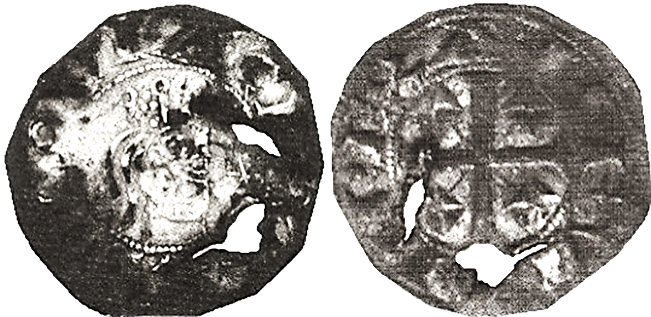 Tipo 99. Dinero segoviano de Alfonso VII de Perfil - Imagen 11