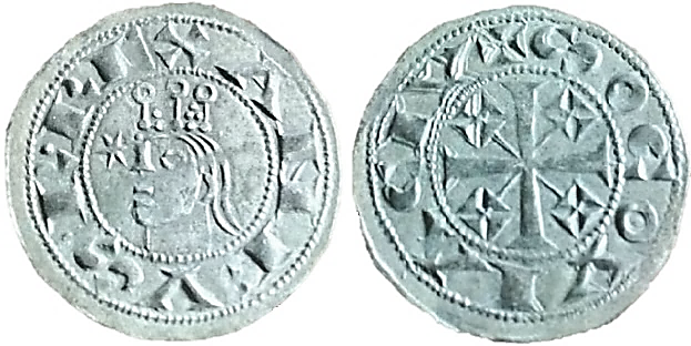 Tipo 99. Dinero segoviano de Alfonso VII de Perfil - Imagen 4