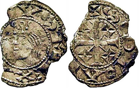 Tipo 99. Dinero segoviano de Alfonso VII de Perfil - Imagen 6