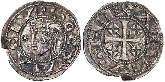 Tipo 99. Dinero segoviano de Alfonso VII de Perfil - Imagen 7