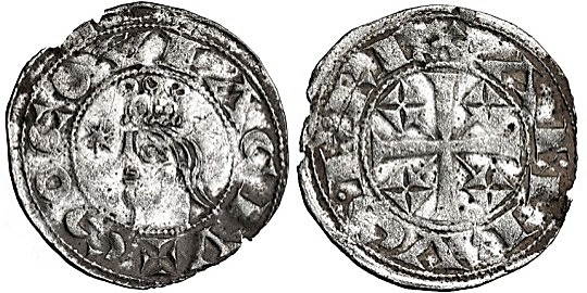 Tipo 99. Dinero segoviano de Alfonso VII de Perfil - Imagen 9