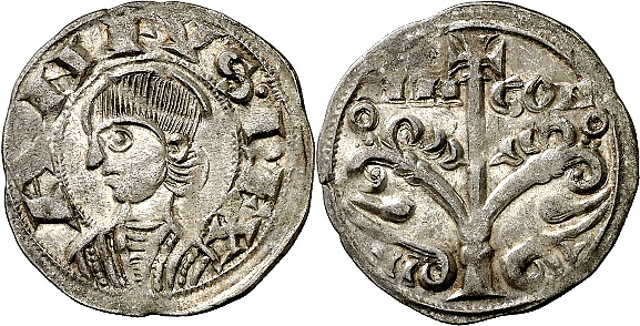 Tipo [A3]. Dinero de la Emisión jaquesa del Árbol de la Vida - Imagen 3