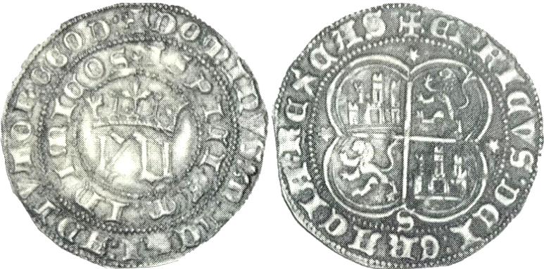 Tipo 5. Real de “EN” góticas coronadas